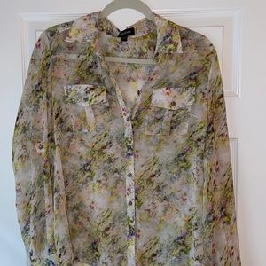 Bebe Floral Blouse